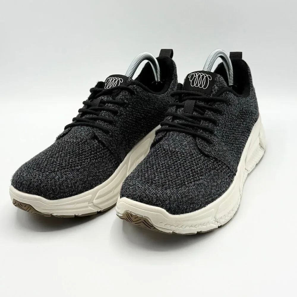 Woolloomooloo Bronte Merino Wool Sneakers in Charcoal Gray - EU 39 / AUS 8 Women